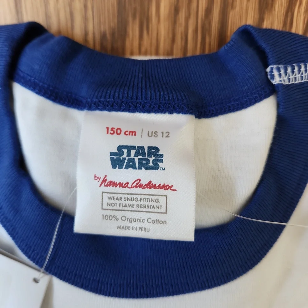 Hanna Andersson R2 D2 Glow in the Dark Long Pajamas - NWT - Picture 3 of 4